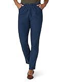 Chic Classic Collection Women's Stretch Elastic Waist Pull-On Legging Pant Mid Shade Denim 8 Petite