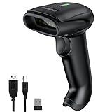 Symcode 2D Wireless Barcode Scanner,Bluetooth6.0 & Wireless2.4G & USB Wired Connection, 1D QR Bar Code Reader Scanner Automatic Fast Precise scanning for Smart Phone, Tablet, PC