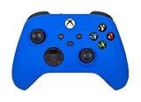 Xbox One Series X S Custom Soft Touch Controller - Soft Touch Feel, Added Grip, Cool Blue Color - Compatible with Xbox One, Series X, Series S