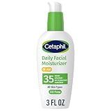 Cetaphil Face Moisturizer, Daily Oil Free Facial Moisturizer with SPF 35, For Dry or Oily Combination Sensitive Skin, Fragrance Free Face Lotion (Packaging May Vary)