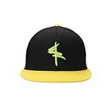 Bioworld Cyberpunk Edgerunners Neon Logo Adult Black Snapback Hat