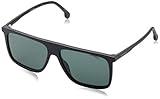 Carrera Men's Male Sunglass Style 172/N/S Rectangular, Matte Black/Green, 58mm, 14mm