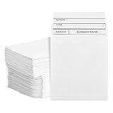 Best Paper Greetings 100 Pack Library Card Pockets Self Adhesive for Book Checkouts, CDs, DVDs, Classroom Supplies (3.5 x 4.5")