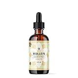 Chico Liquid Mullein Extract - Organic Herbal Drops Promoting Stomach & Respiratory Function, Immunity - Natural Sleep Aid Tincture - Non-GMO Botanicals, Vega Nutritional Supplement - 4 fl. Oz