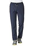 Rdruko Men's Quick Dry Sweatpants with Zipper Pockets Open Bottom Athletic Pants for Jogging, Workout, Gym, Running, Training(Navy Blue, US XL)