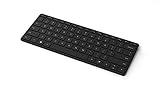 Microsoft Designer Compact Keyboard - Matte Black. Standalone Wireless Bluetooth Keyboard. Compatible with Bluetooth Enabled PCs/Mac