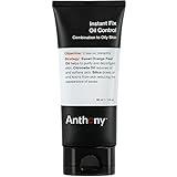 Anthony Instant Fix Oil Control for Men – Mattifying Lotion for Oily Skin – Moisturizer and Pore Minimizer Instantly Eliminates Shine – 3 Fl Oz