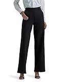 Lee Women's Ultra Lux Comfort Any Wear Wide Leg Pant, Unionall Black