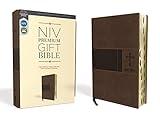 NIV, Premium Gift Bible, Leathersoft, Brown, Red Letter, Thumb Indexed, Comfort Print: The Perfect Bible for Any Gift-Giving Occasion