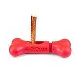 GoSports Chew Champ Bully Stick Holder for Dogs - Securely Holds Bully Sticks to Help Prevent Choking - 6 in or 8 in Size