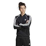 adidas Originals mens Adicolor Classics Primeblue SST Track Jacket Black/White Small