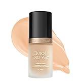 Too Faced Born This Way Natural Finish Longwear Liquid Foundation, 1.01 fl. oz., Porcelain