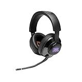 JBL Quantum 400 - Wired Over-Ear Gaming Headphones with USB and Game-Chat Balance Dial - Black, Large