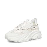 Steve Madden Women's Possession Sneaker, White, 8