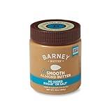 Barney Butter Almond Butter, Bare Smooth, 10 Ounce Jar, No Added Sugar or Salt, Skin-Free Almonds, No Stir, Non-GMO, Gluten Free, Keto, Paleo, Vegan