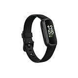 Fitbit Inspire 3 Health &-Fitness-Tracker with Stress Management, Workout Intensity, Sleep Tracking, 24/7 Heart Rate and more, Midnight Zen/Black One Size (S & L Bands Included)