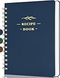 Perfect Blank Recipe Book-Recipe Book to Write in Your Own Recipes,Hardcover Personal Blank Recipe Book, Recipe Notebook Hold 144 Exclusive Formula Recipes (deep sea)