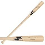 SSK Z9 Professional Edge Coaches Wood Fungo Bat 33" 35" 37" - Baseball & Softball - 60 Day Warranty - 35+ Colors (Natural/Natural/Black, 35")