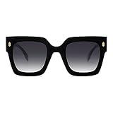 SOJOS Vintage Oversized Square Sunglasses for Women,Retro Womens Luxury Big Sun Glasses UV400 Protection SJ2194C1 Black