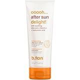 B.TAN After Sun Lotion | Ooooh Aftersun Delight - Aloe Vera & Hyaluronic Acid, Sun Burn Skin Relief, Moisturizing Body Cream, 7 Fl oz