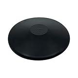 Champion Sports Rubber Practice Discus, 1.0 kg , Black