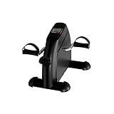 Under Desk Bike and Pedal Exerciser - At-Home Physical Therapy Equipment and Exercise Machine for Arms and Legs with LCD Screen by Wakeman Fitness