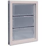 Ideal Pet Products Air Seal Pet Door with Telescoping Frame, Large, 10.25" x 15.75" Flap Size