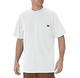 Dickies mens Heavyweight Crew Neck Short Sleeve Tee Big-tall T Shirt, White, XX-Large Tall US