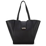 Montana West Tote bag for women Minimalist Tote purse Trendy Handbags and Shoulder bag with Clutch MWC-381BK