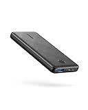 Anker Power Bank (PowerCore 10K), Compact 10,000mAh Battery Pack with PowerIQ Charging Technology and USB-C for iPhone, iPad, Samsung Galaxy, Pixel, and More