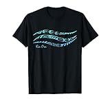 Symbol pattern waves culture Maori tribal New Zealand T-Shirt