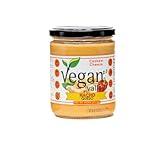 VEGAN VALLEY Cashew Nacho Cheeze Sauce, 14.5 oz - Shelf Stable, Tangy Vegan Nacho Cheeze -Certified Gluten-Free, Kosher, Dairy Free Cheeze -Non-GMO Plant-Based Cheeze Great As Vegan Pasta Sauce, Dip