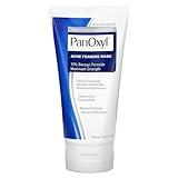 PanOxyl Acne Foaming Wash Benzoyl Peroxide 10% Maximum Strength Antimicrobial, 5.5 Oz