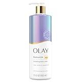 Olay Smoothing Body Lotion for Women with Retinol, 24hr Moisturizing, Vitamin E & Vitamin B3 Complex, Fast Absorbing Formula, 17 fl oz