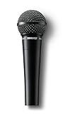 Shure SM58 Pro XLR Dynamic Microphone - Professional Studio & Live Performance Cardioid Mic for Vocals, Podcasting, and Recording, Special Black Edition