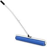 Tennis Court Squeegee, Surface Roller - Blue PVA & PU Foam Tennis Squeegee - Lightweight with Exceptional Court Coverage - 36in Wide Sweep Tennis Brush - Quick Clearing