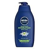 Nivea Men Maximum Hydration Body Wash, Aloe Vera Body Wash for Dry Skin, 30 Fl Oz Pump Bottle