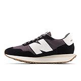 New Balance Women's 237 V1 Classic Sneaker, Black/Magnet/Sea Salt, 7