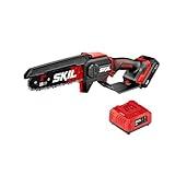 SKIL PWR CORE 20 Brushless 20V 6" Mini Chainsaw Kit including 2.0Ah Battery and Charger- PR0600B-11