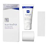 Rejuvaskin Scar Heal Kit - Scar Kit for Small to Medium Scar - Scar Treatment for Soften, Flatten, Reduce and Recover Scars - Scar Gel,1.5" x 5" Silicone Sheet and Medical Tape - Physician Recommended