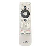 100026240 Voice Remote Control Compatibe with ONN Android TV 4K UHD Stick, ONN Google TV 4K Streaming Box, MECOOL MK2 Smart TV Box and MECOOL TV Streaming Stick