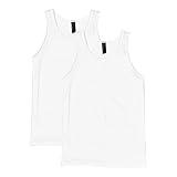 Hanes mens X-temp 2 Pack Tank Top Cami Shirt, White, 3X-Large US