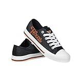 FOCO Texas Longhorns NCAA Womens Color Glitter Low Top Canvas Shoes - 8