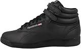 Reebok Women's Freestyle Hi Sneaker, Black 2, 8