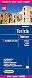 Tunisia Travel Map with Djerba (1:300.000) (English, Spanish, French, German and Russian Edition)