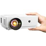 ARTSEA Portable Bluetooth Mini Projector - HD 1080P Supported Movie Projector for iPhone, Home Theater Video Projector Compatible with iOS/Android Phone/Tablet/Laptop/PC/TV Stick/Box/USB Drive/DVD