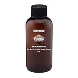 Fireside Fragrance Oil (4 oz Bottle) for Candle Making, Soap Making, Tart Making, Room Sprays, Lotions, Car Fresheners, Slime, Bath Bombs, Warmers…