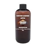 Winter Candied Apple Fragrance Oil (16 oz. Bottle) for Candle Making, Soap Making, Tart Making, Room Sprays, Lotions, Car Fresheners, Slime, Bath Bombs, Warmers