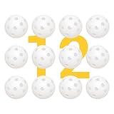 12 Premium 9“ plastic baseballs baseball training. Plastic balls for batting practice, Versatile and Durable Equipment for MLB, Softball,and Blitzball Ideal for Team Sports, Pets, and Kids