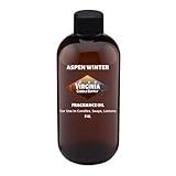 Aspen Winter Fragrance Oil (8 oz Bottle) for Candle Making, Soap Making, Tart Making, Room Sprays, Lotions, Car Fresheners, Slime, Bath Bombs, Warmers…